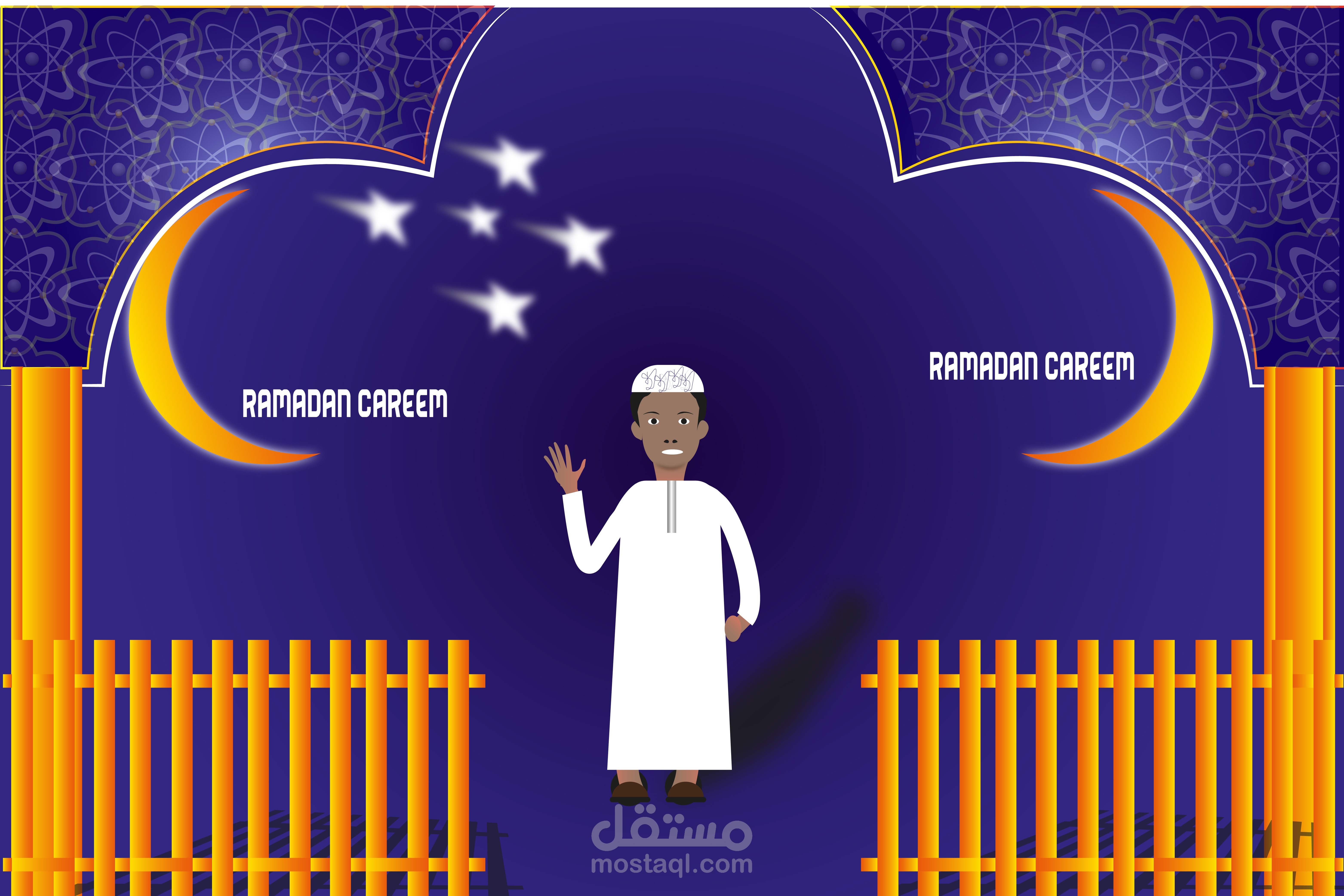 تصميم لشهر رمضان