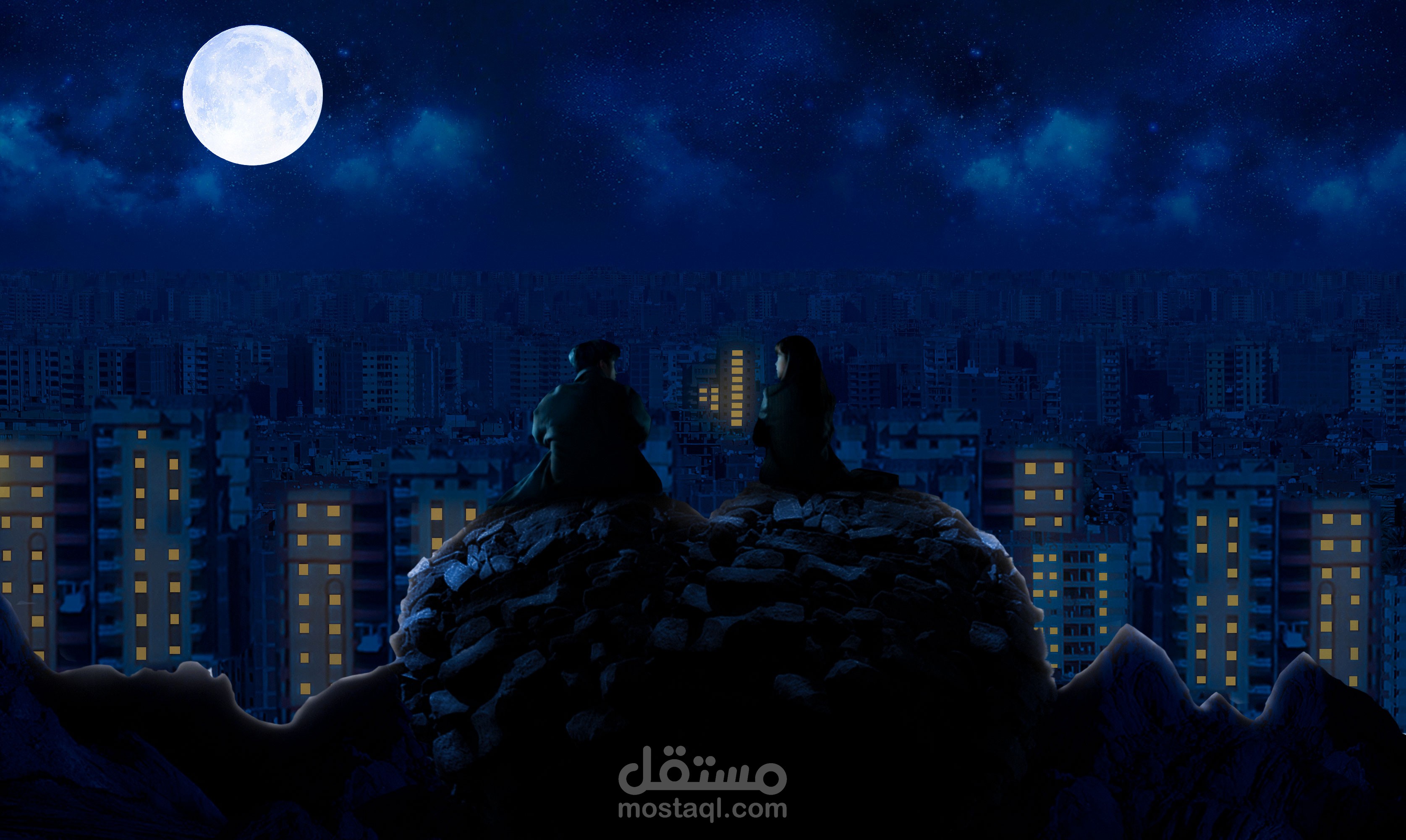 Photo Manipulation - دمج صور