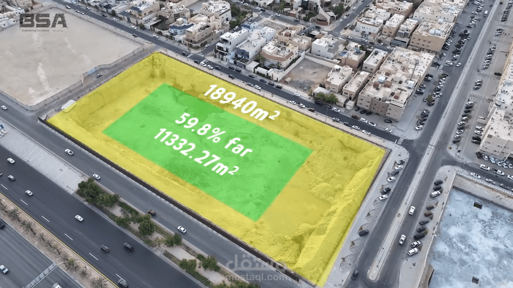 فيديو مونتاج عقاري لصالح مكتب BSA )الرياض، المملكة العربية السعودية(