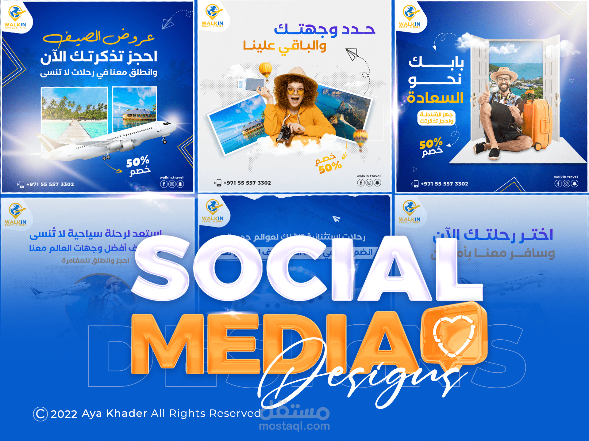 Social Media Designs | Travel