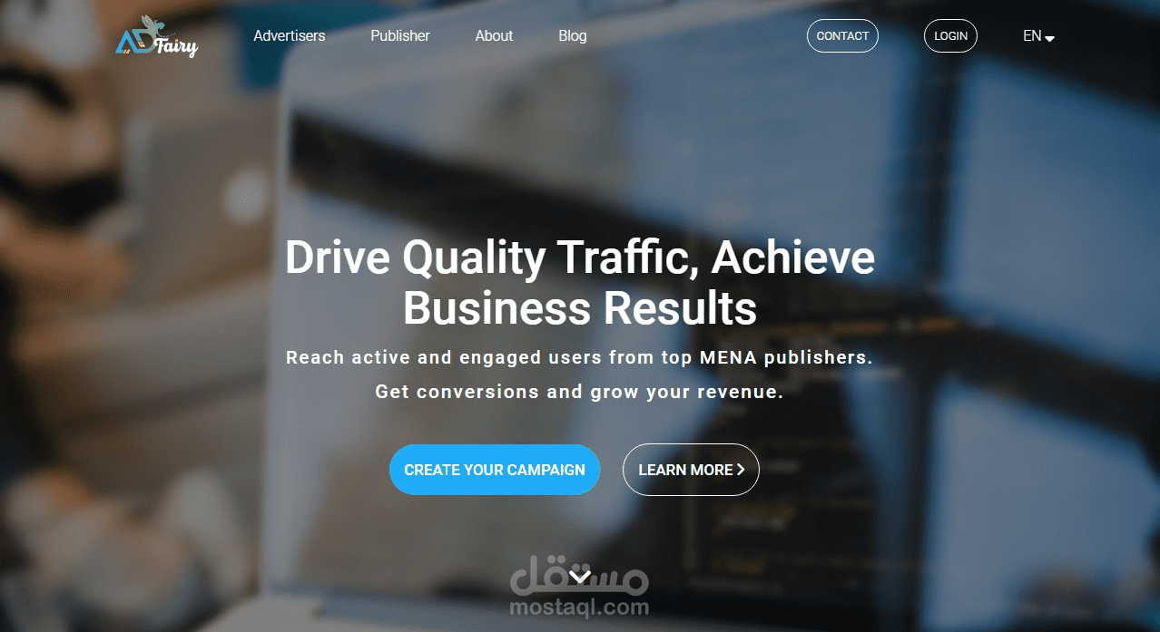 موقع لشركة adfairy