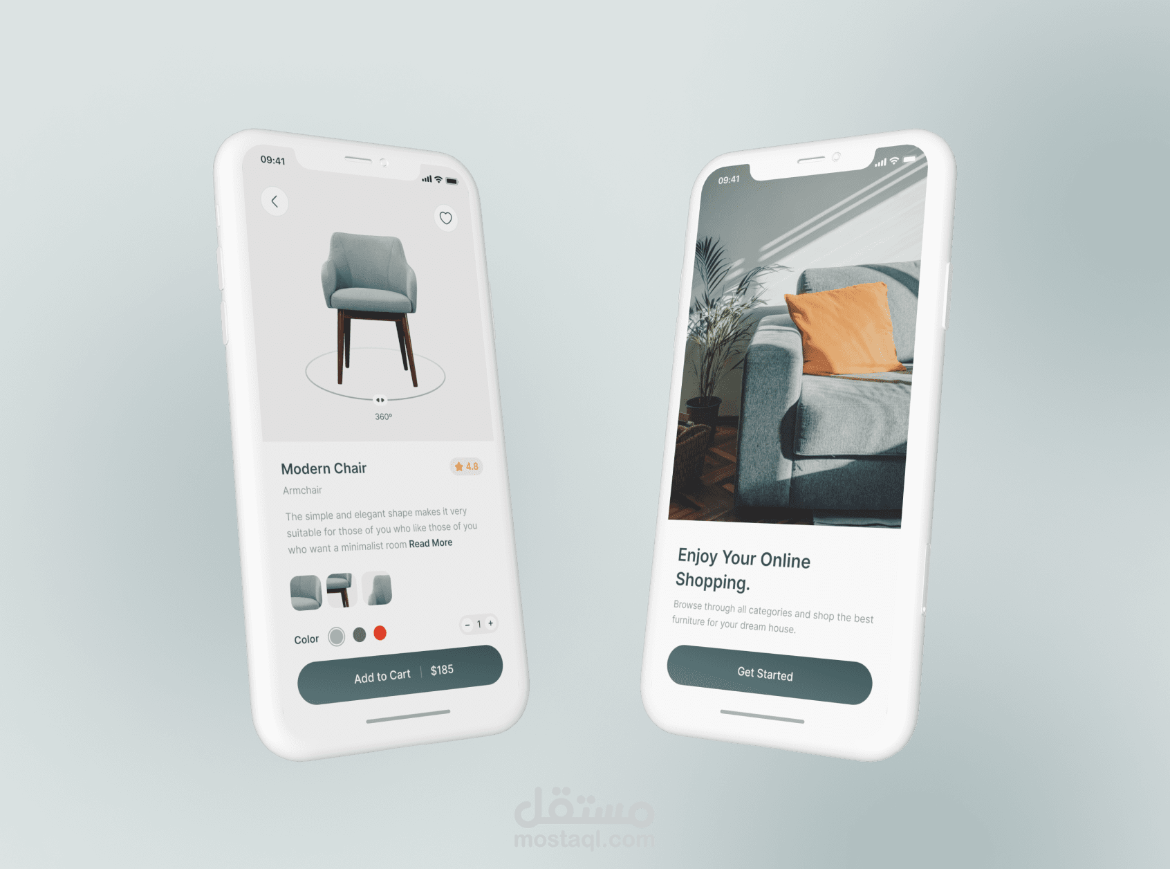 تطبيق لبيع الاثاث