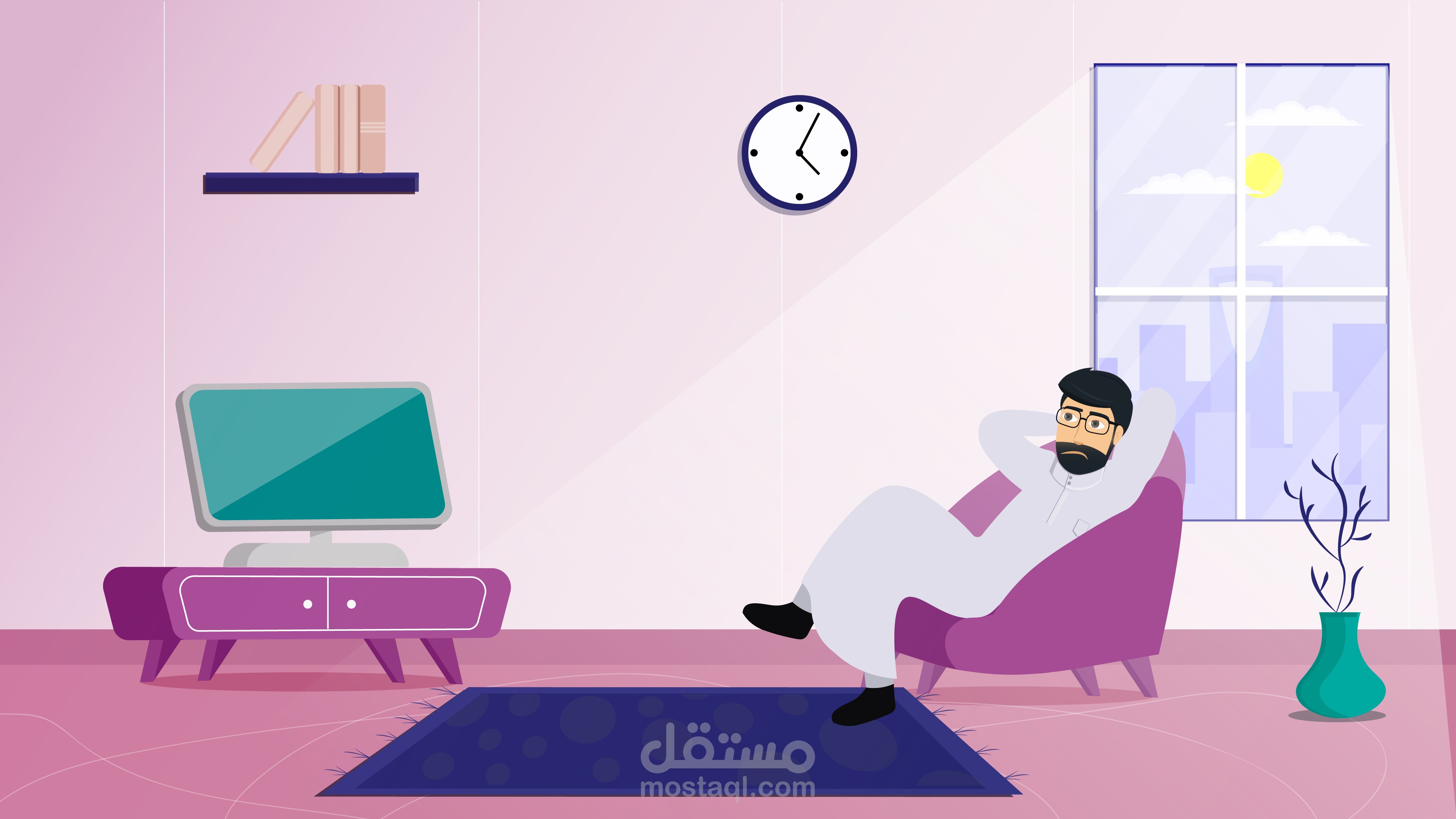 مشاهد فيديو (تطبيق دوام)