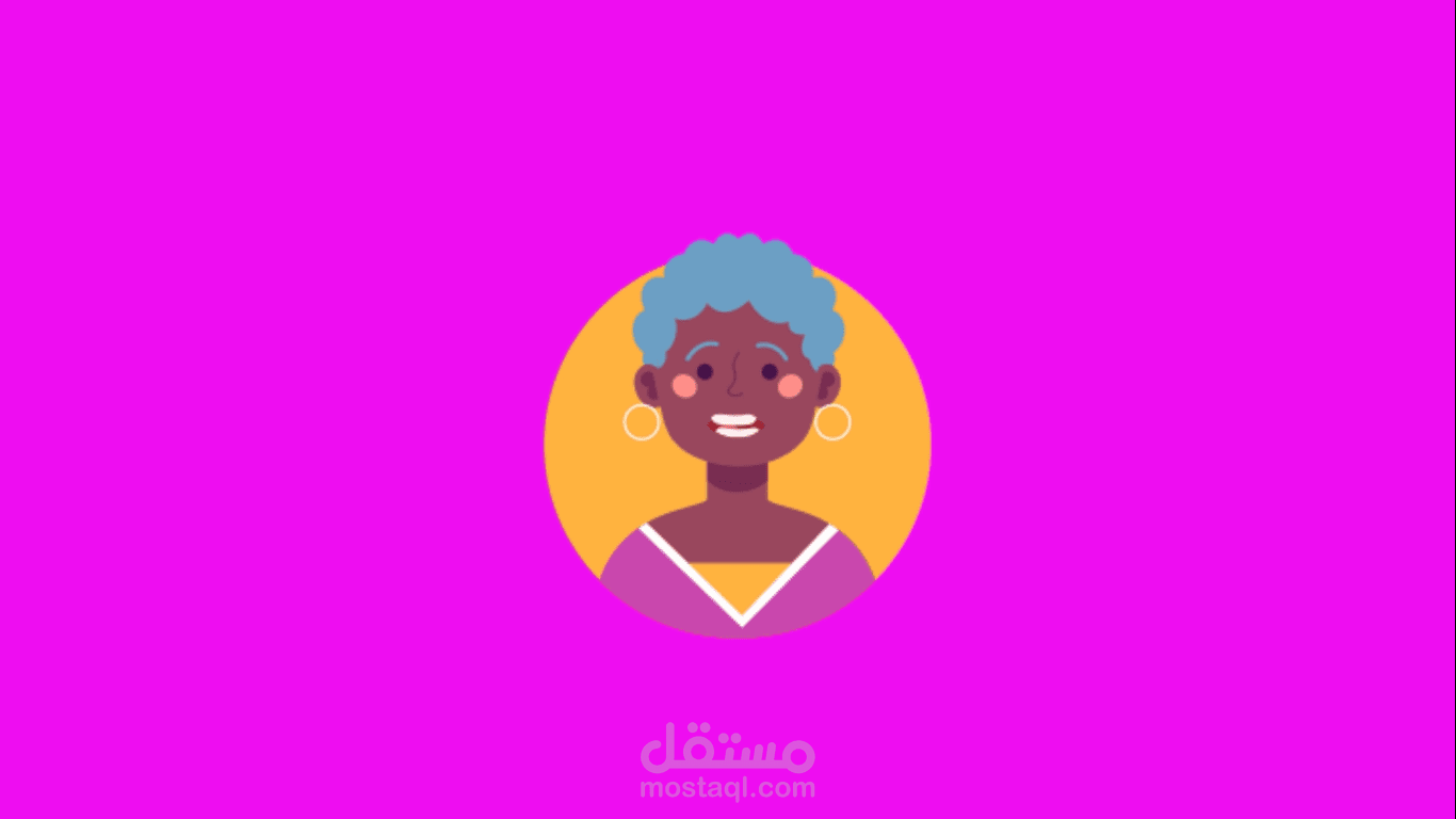 Characters singing Arcade(Motion Graphics)