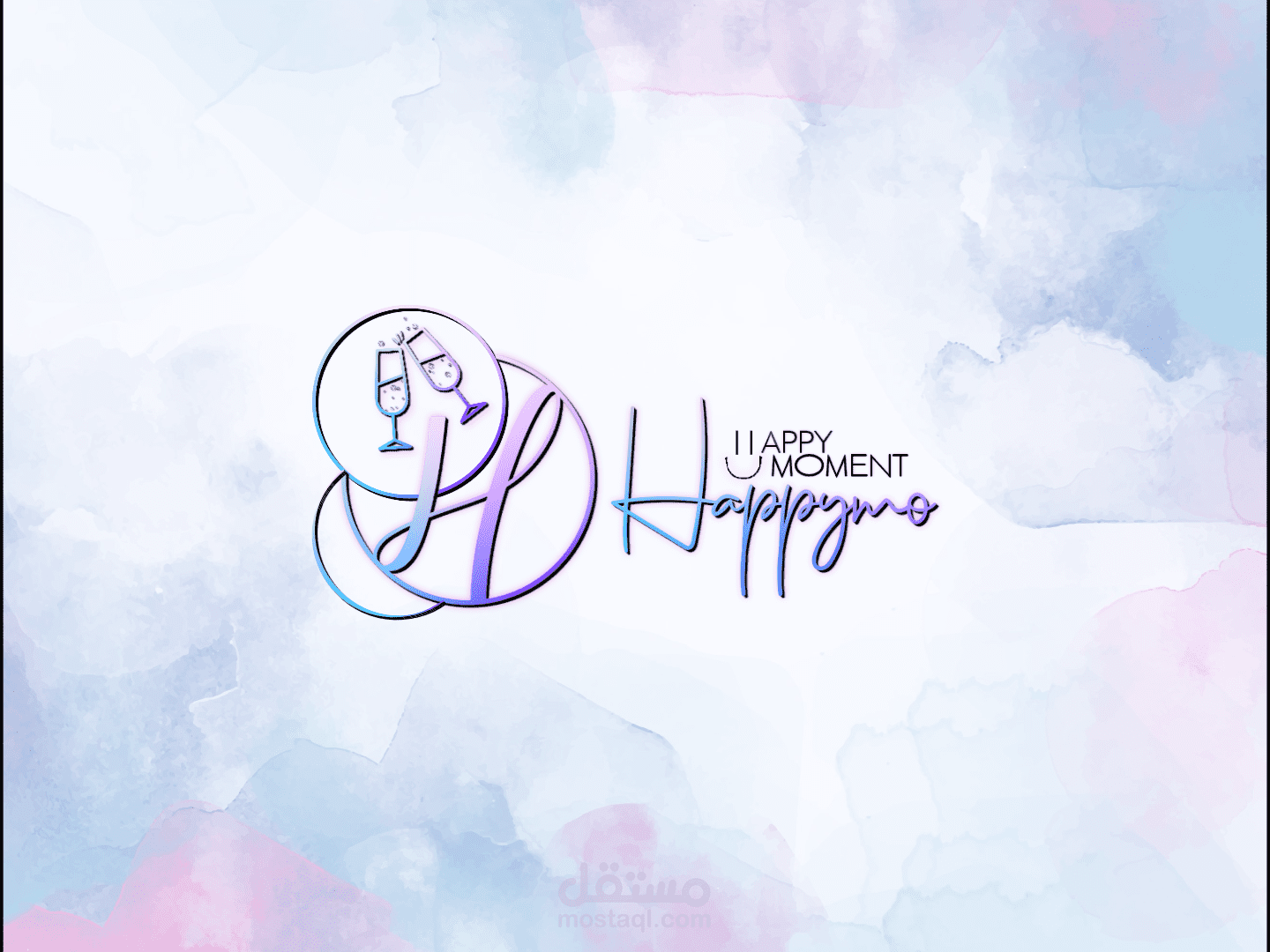 تصميم هوية تجارية لشركة تنظيم حفلات