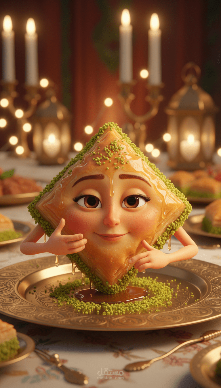 حلويات رمضانية متكلمة