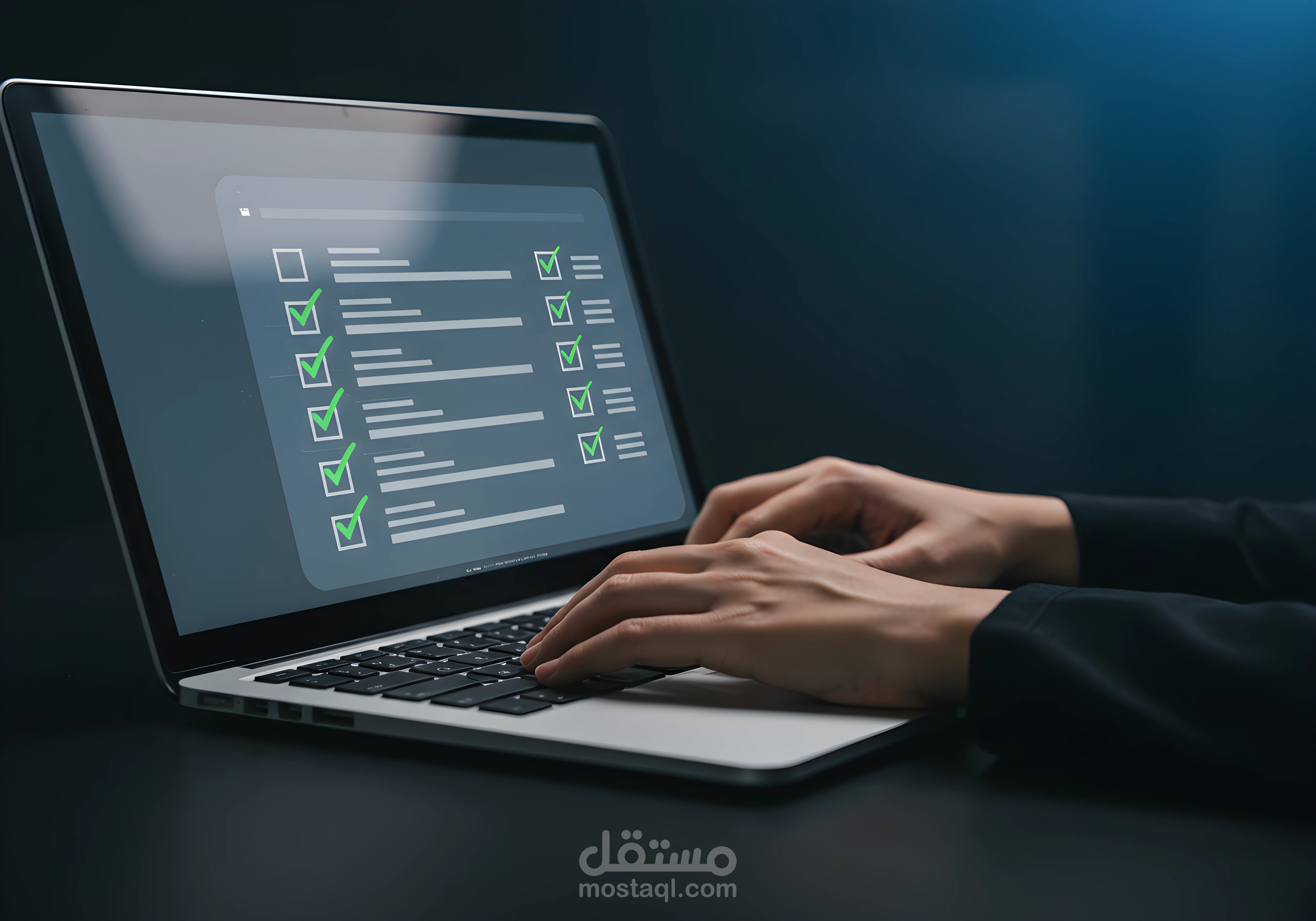 إدخال بيانات وتنيسق ملفات على برامج Word و Excel باللغتين العربية والإنجليزية