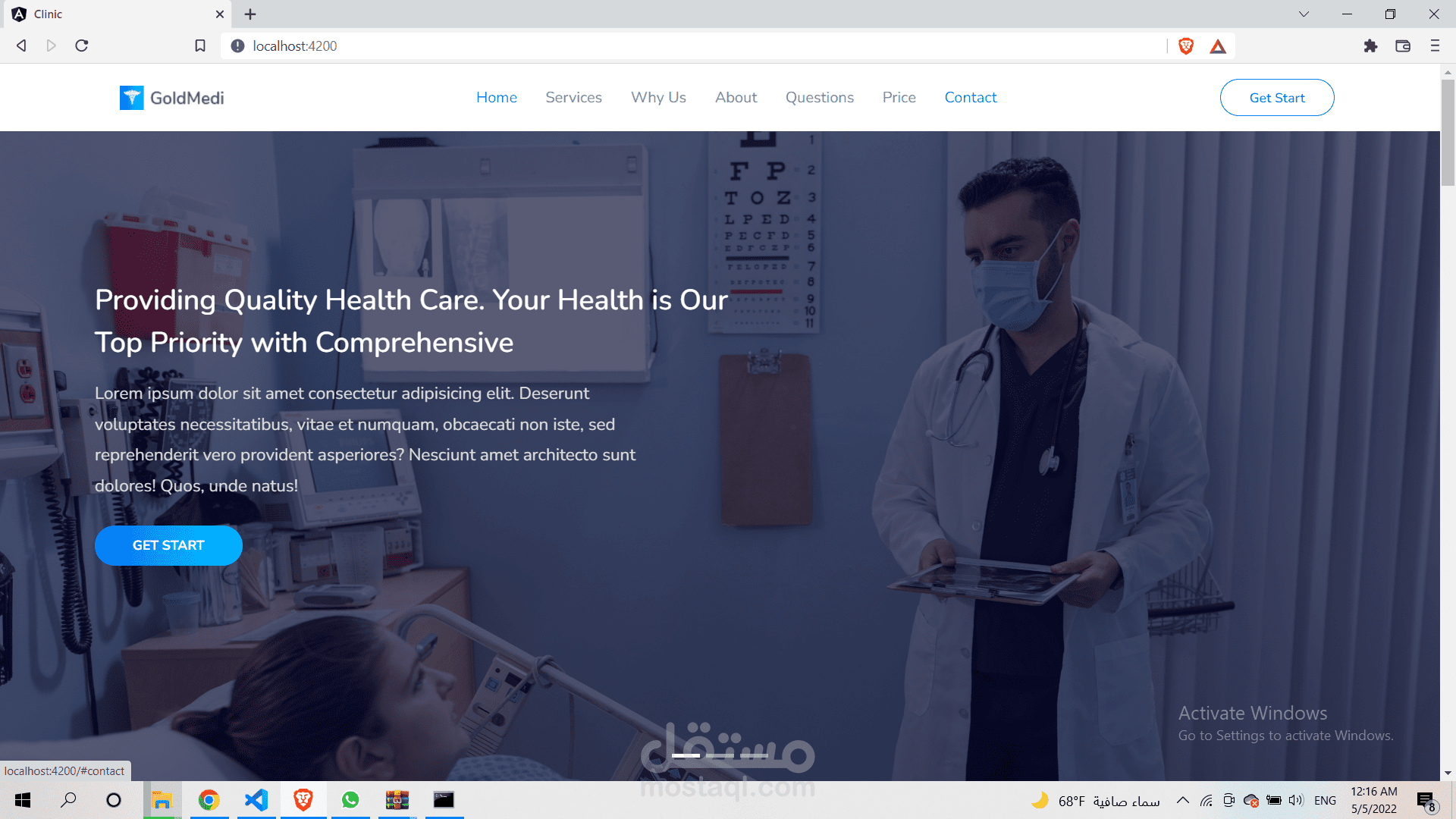 clinic ( Angular 13 )