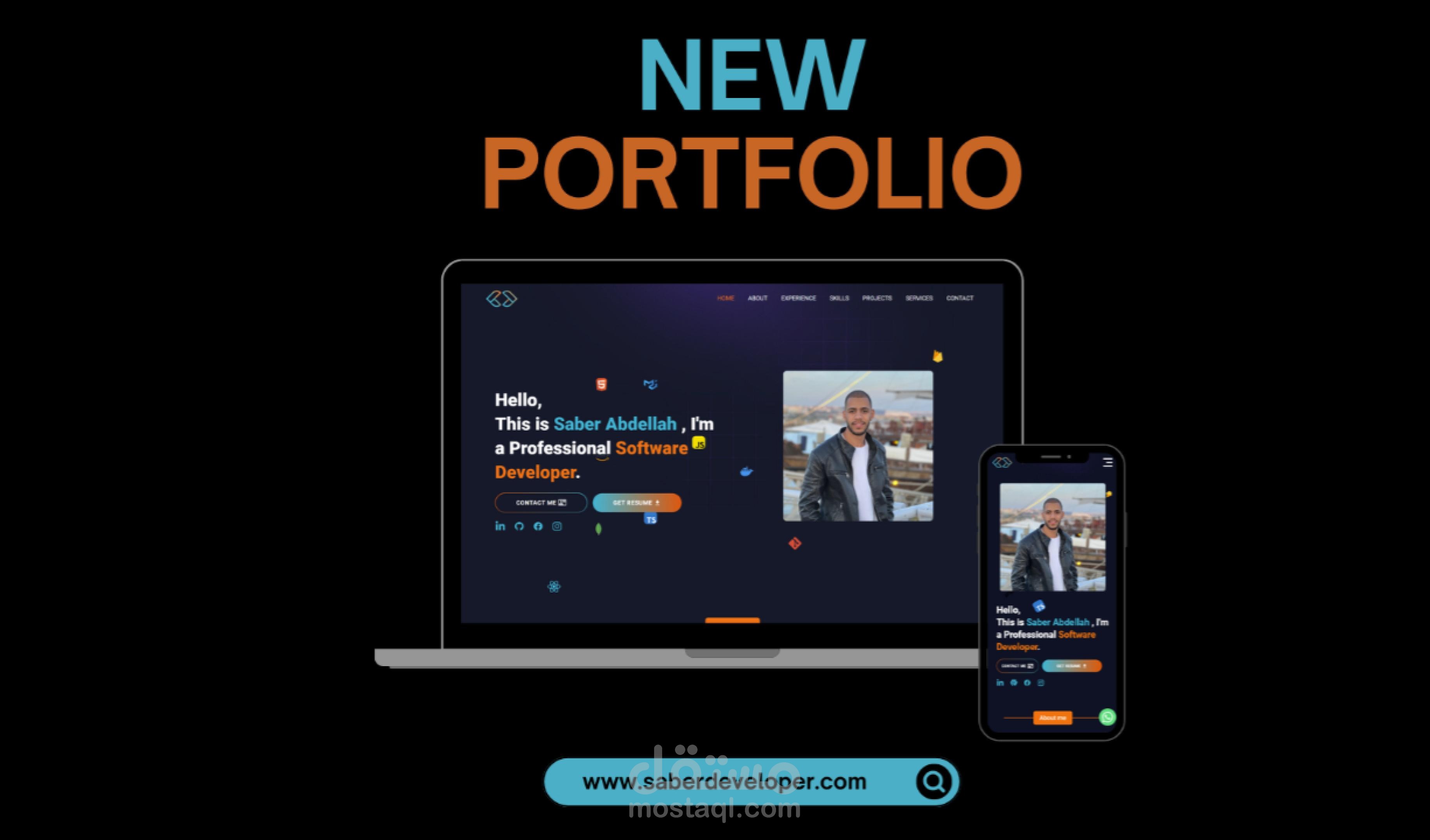 Saber developer portfolio