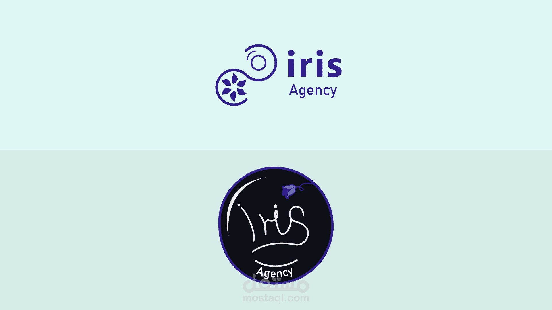 Iris logo design