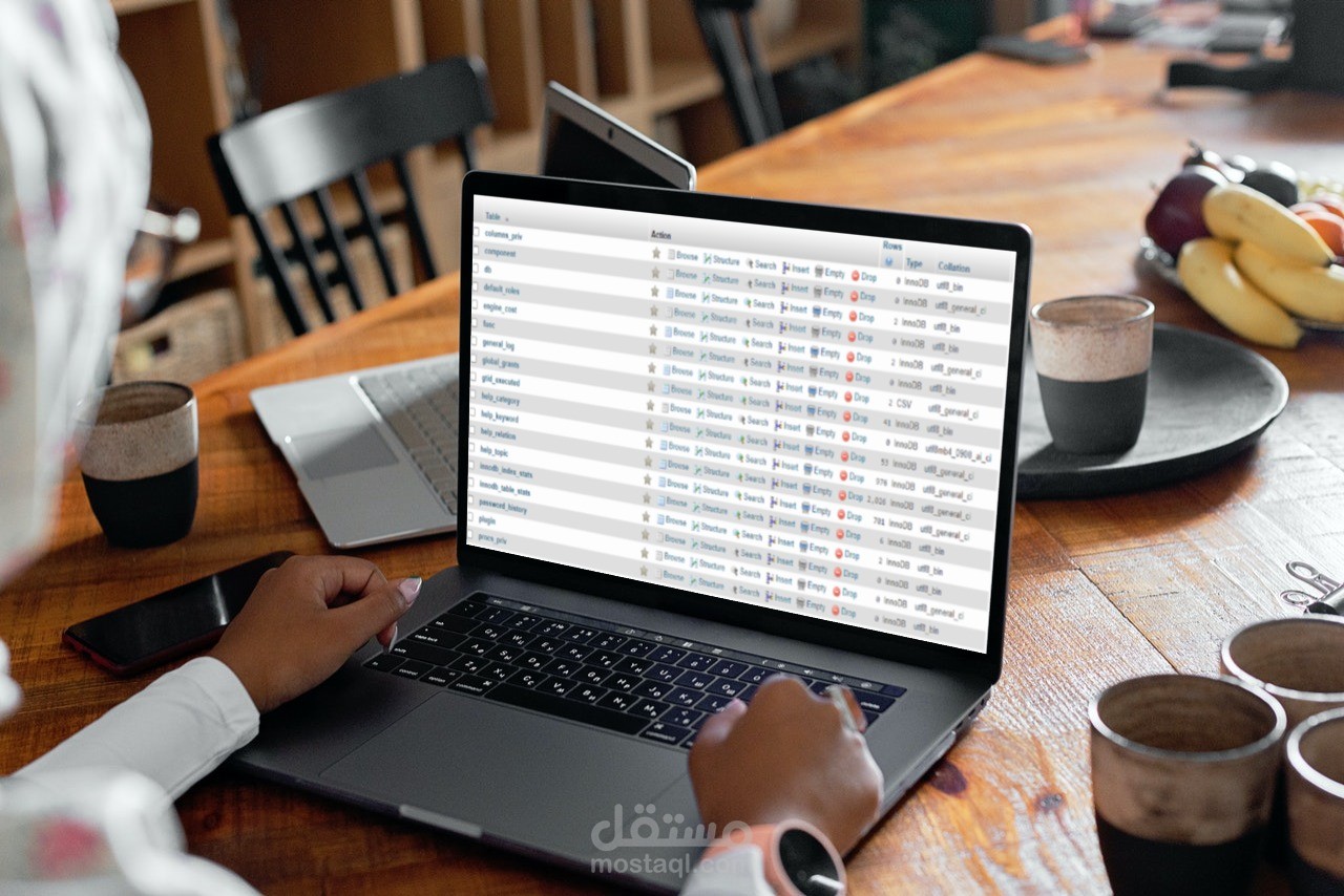 تحليل و دقيق قواعد البيانات