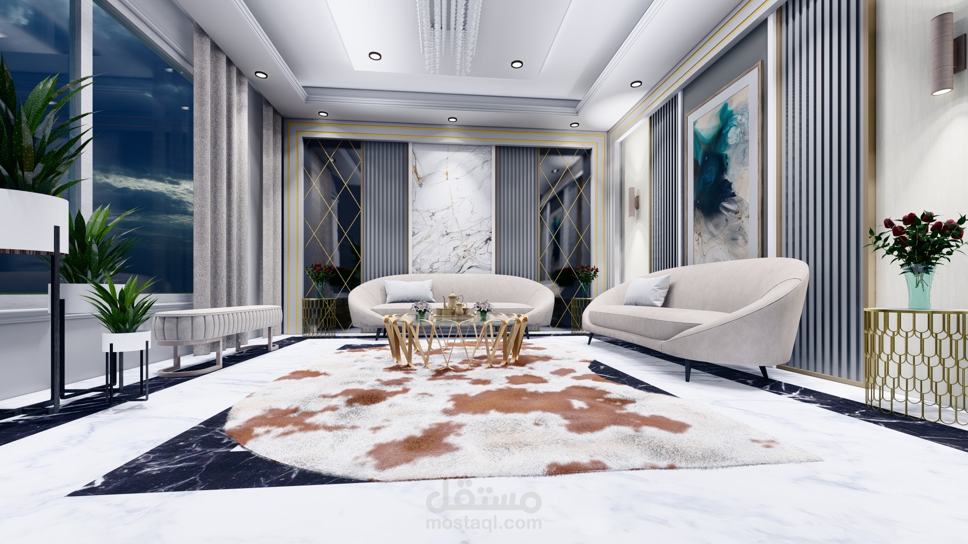 تصميم مجلس ضيوف
