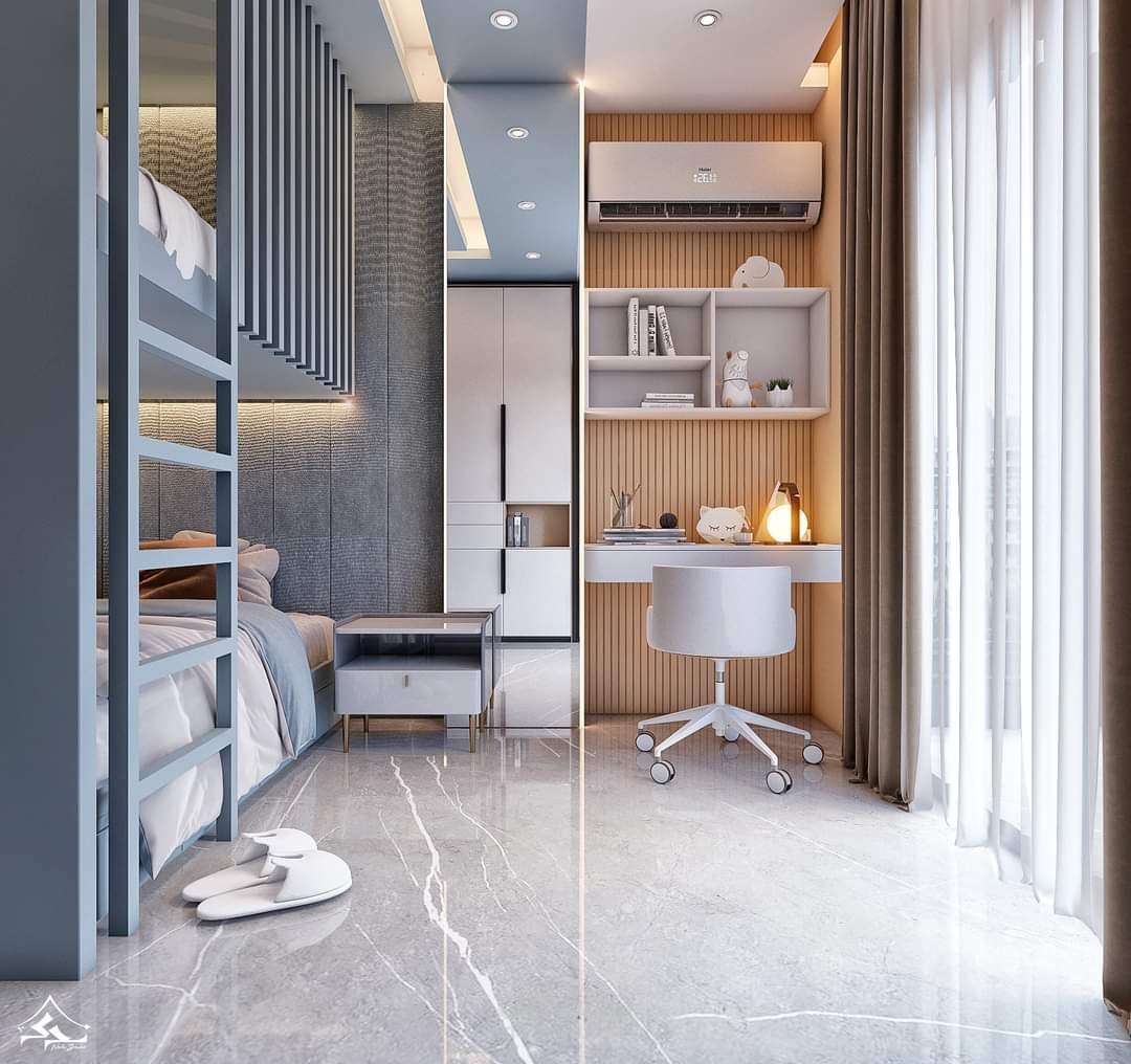 Modern children's room