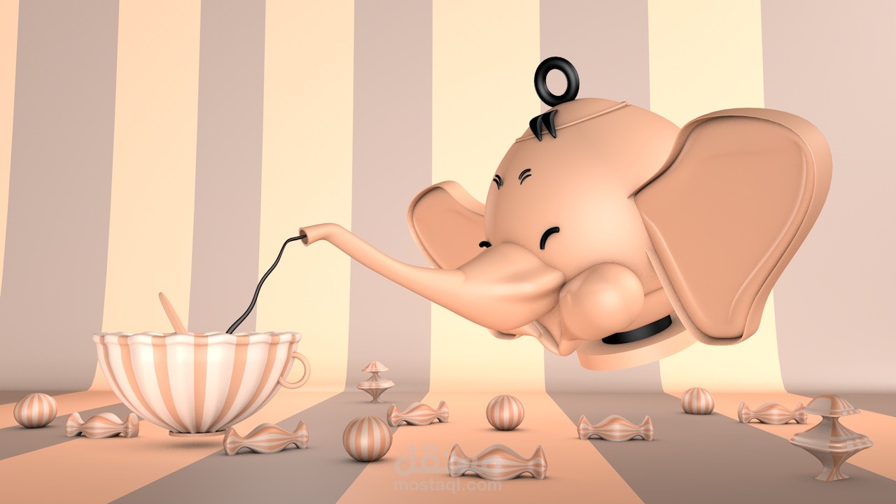 تصميم فلافيلو 3D