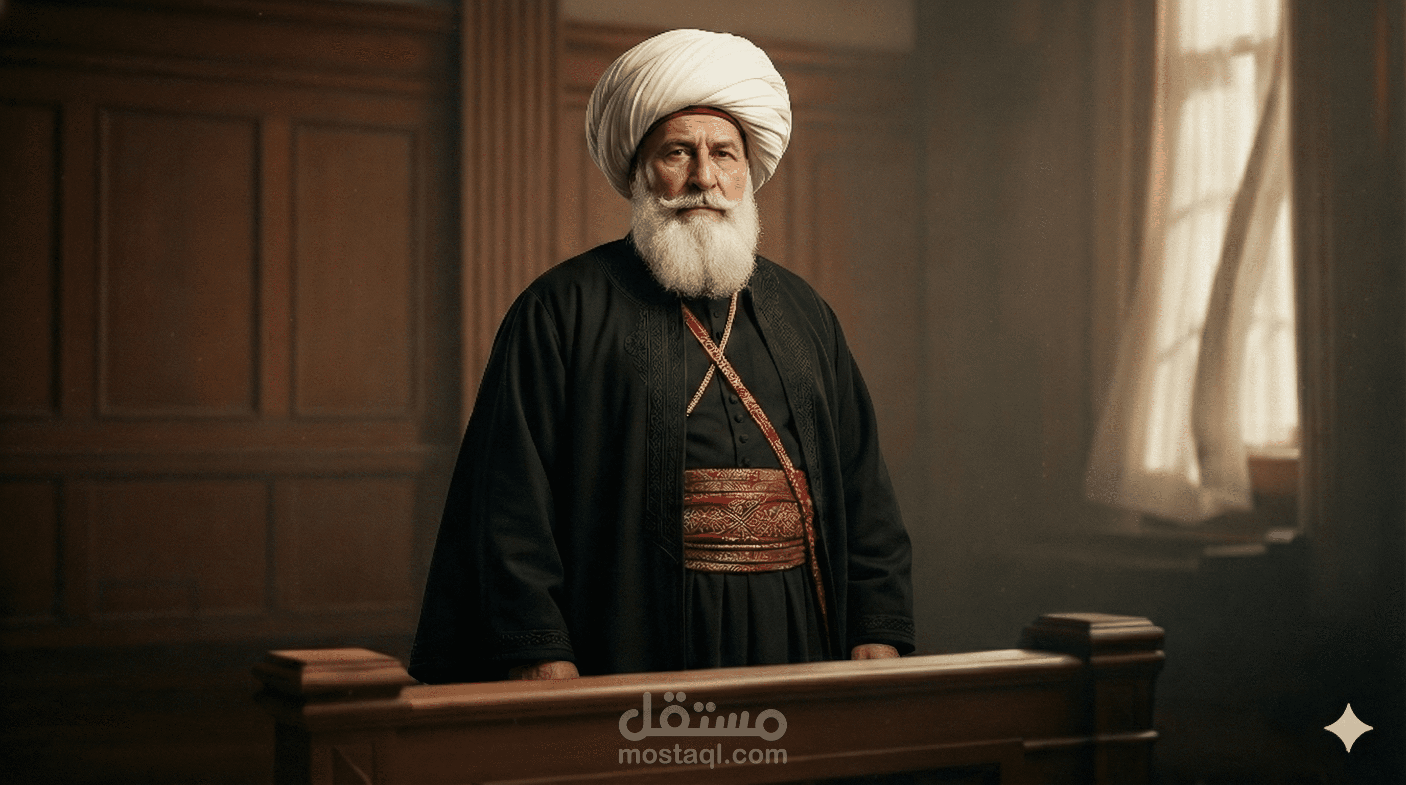 برومو رسمي لبرنامج "محكمة التاريخ" (جميع المشاهد AI)