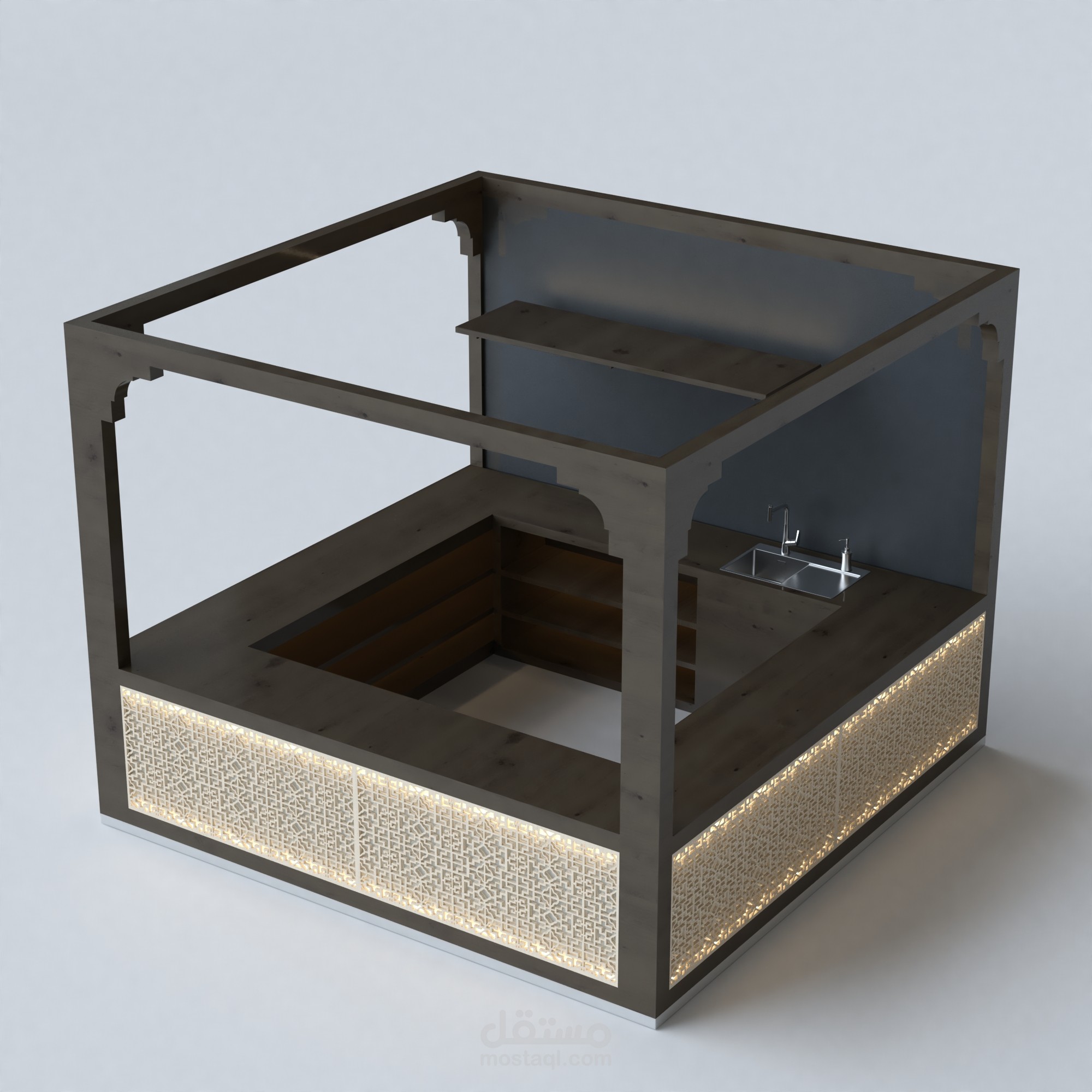 تصميم نماذج اكشاك عرض رمضانية