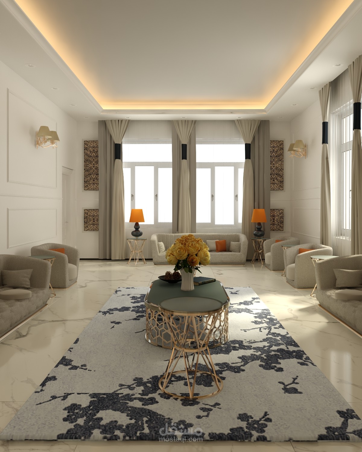 تصميم مجلس نسائي