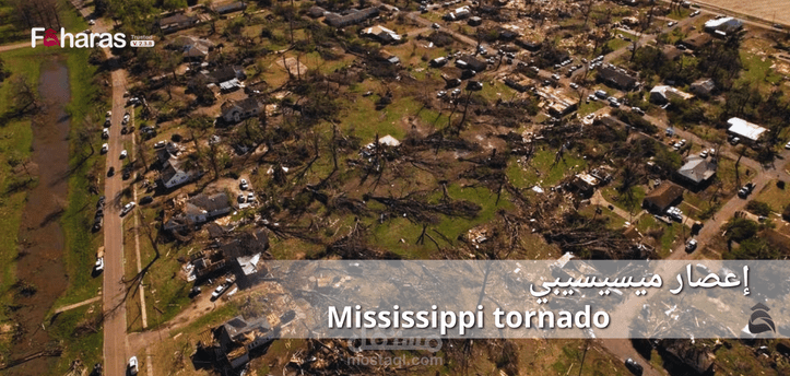 إعصار ميسيسيبي؛ عاصفة كارثية في ولاية Mississippi الأمريكية وإعلان بايدن حالة الطوارئ بشكل عاجل
