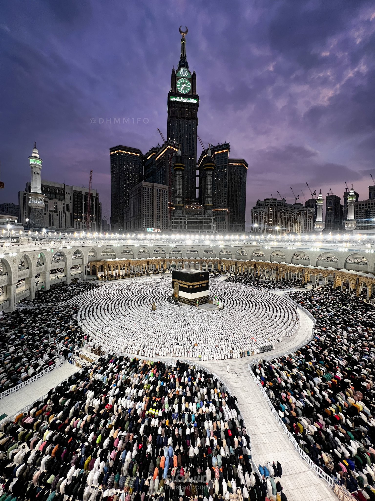 مشاهدة تبديل كسوة الكعبة 2023 بث مباشر؛ بالفيديو من قناة القرآن الكريم في مكة المكرمة