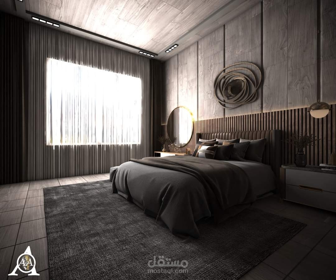 تصميم عدة غرف نوم متكاملة