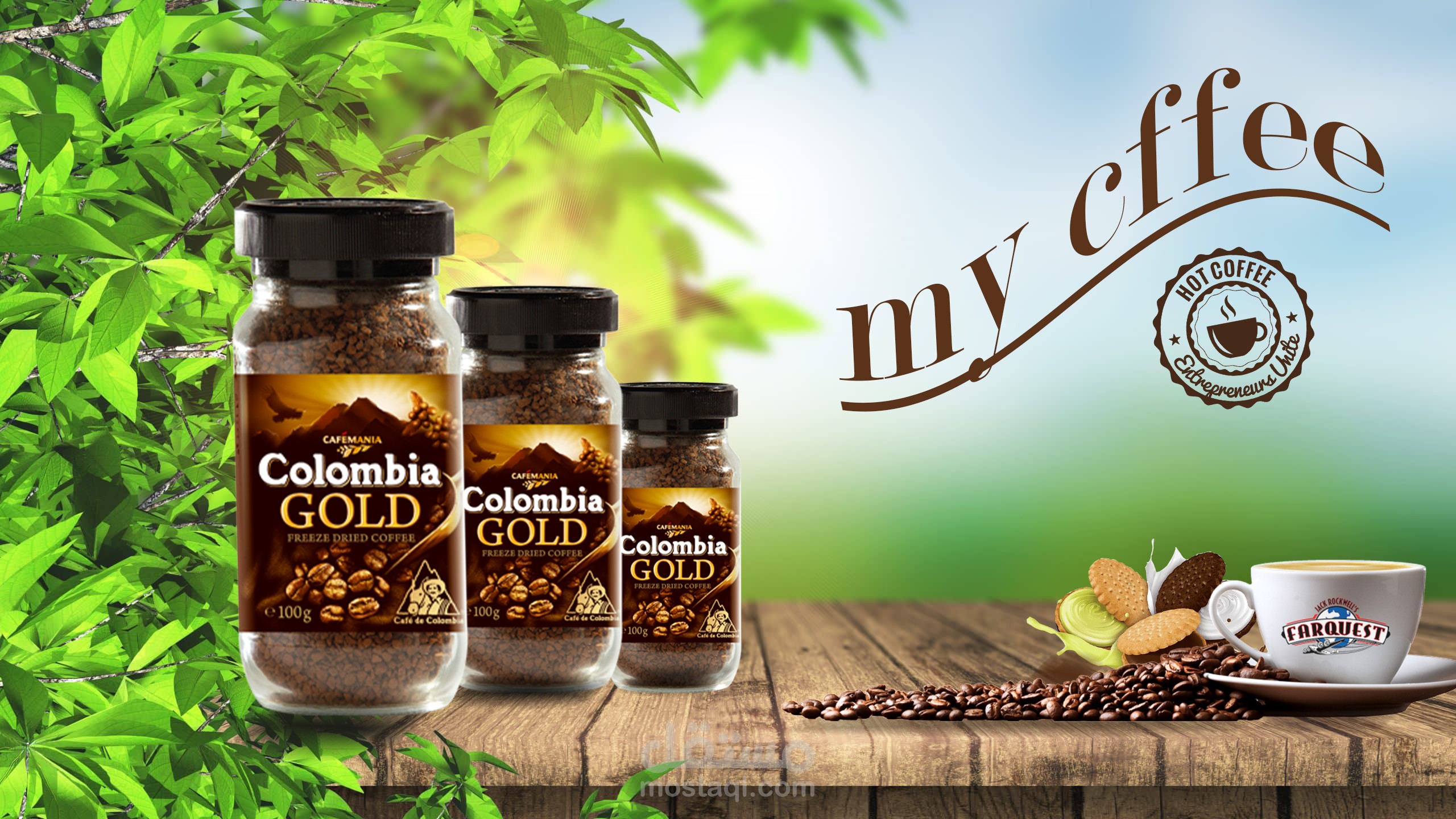 تصميم سوشيال ميديا coffee