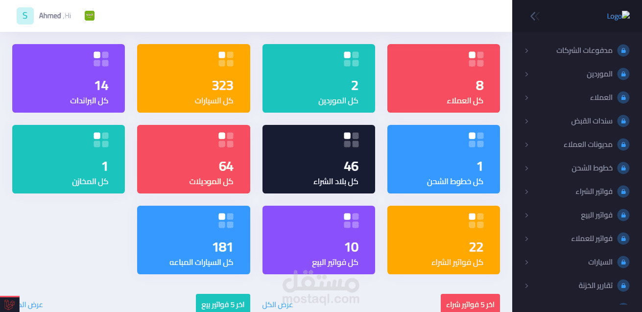 cars erp system