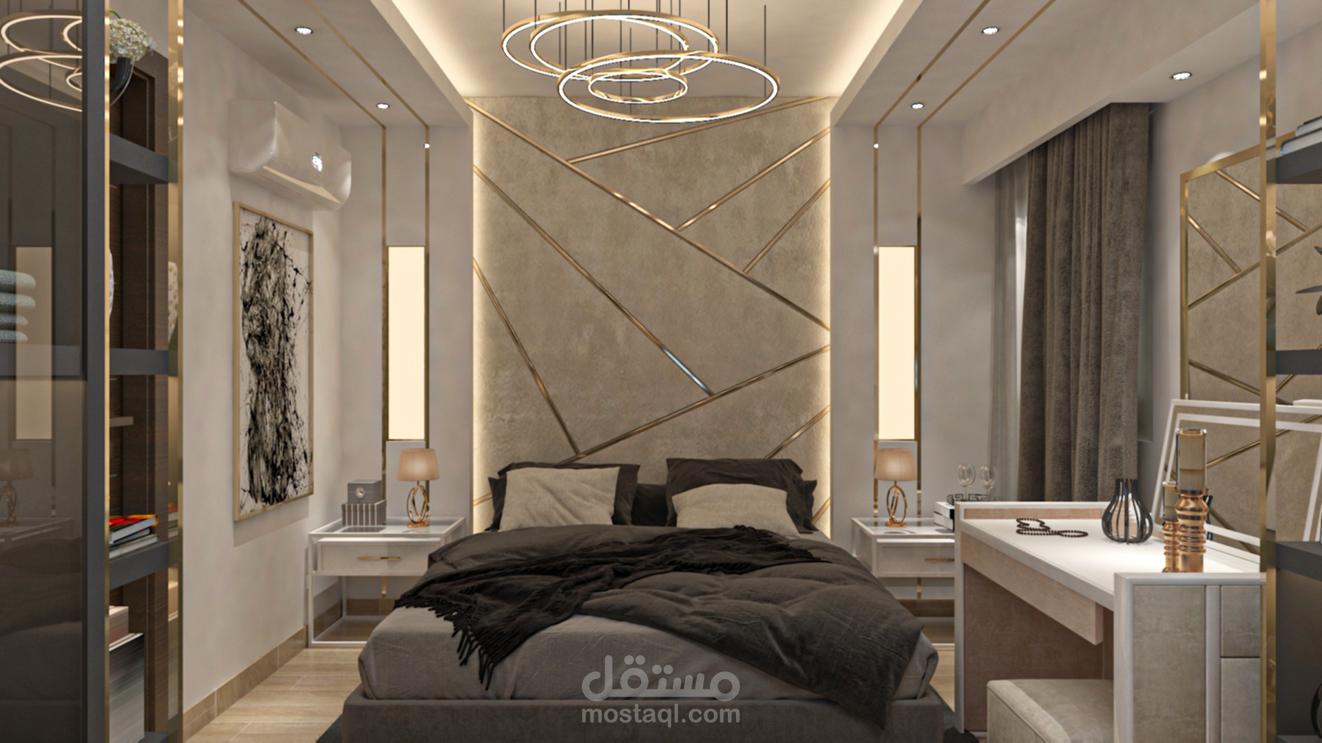 تصميم لحجره نوم