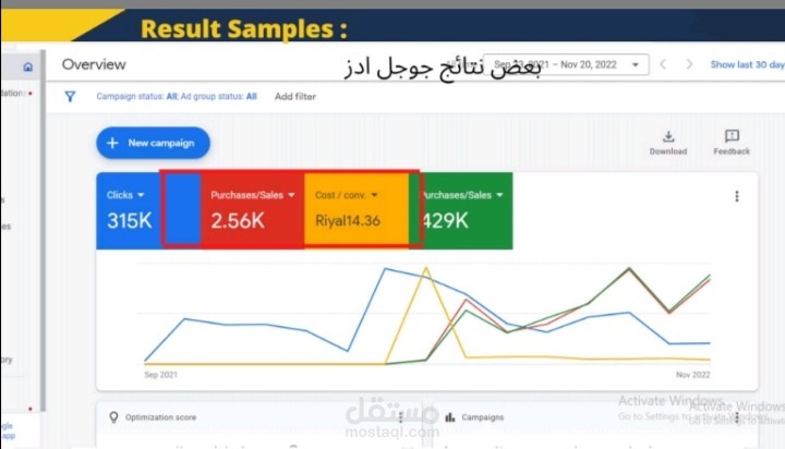 نتائج حملات جوجل