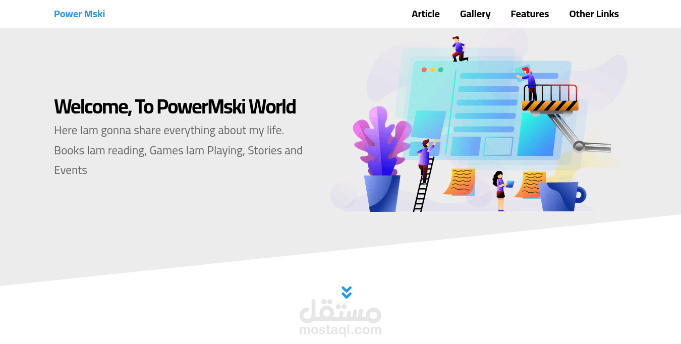 Web Site For Hosting Company