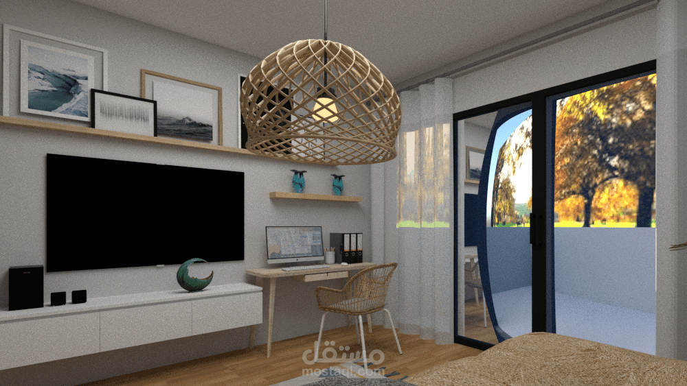 ٍستوديو تم فرشه بالكامل من Ikea فرنسا