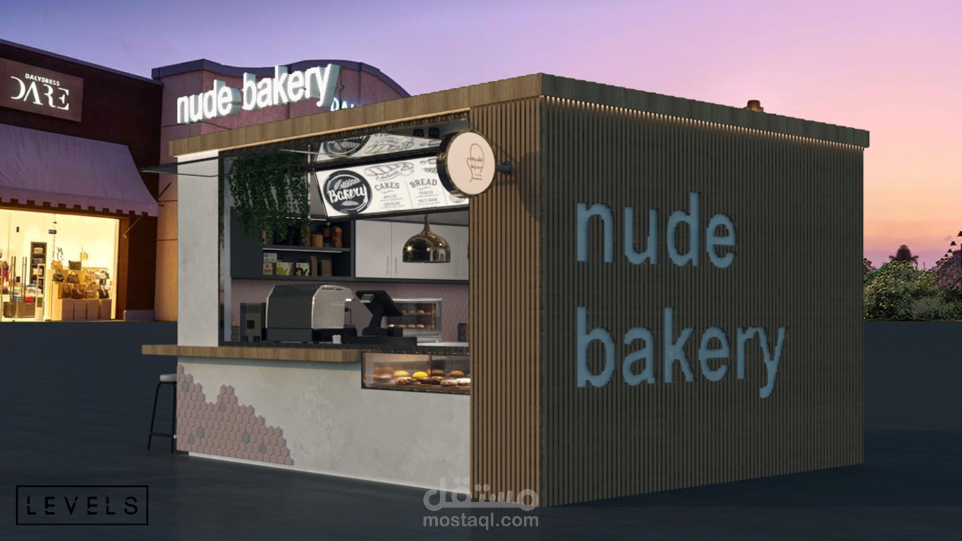 فكرة ابداعية لتصميم بوث Booth design