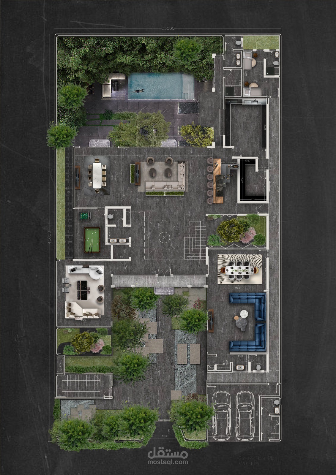 مسقط فيلا في السعودية