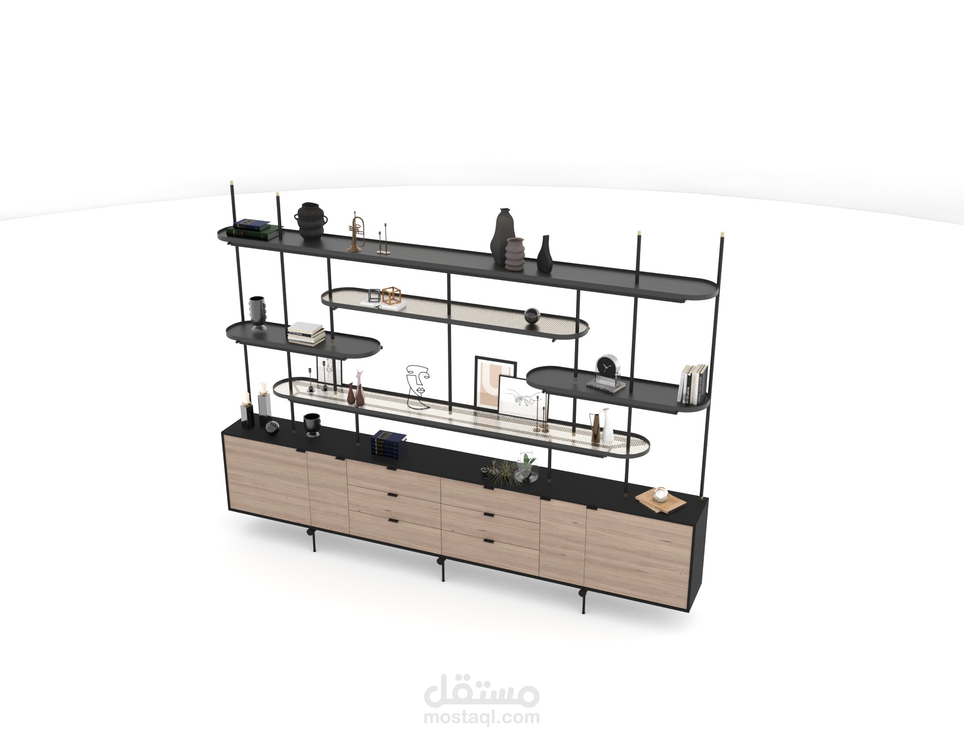 اسكتشات تصميم اثاث لصالح مكتب بدبي