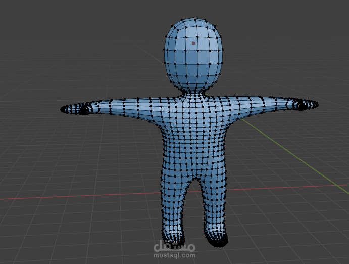 تصميم شخصيات ثلاثية الأبعاد باستخدام برنامج Blender