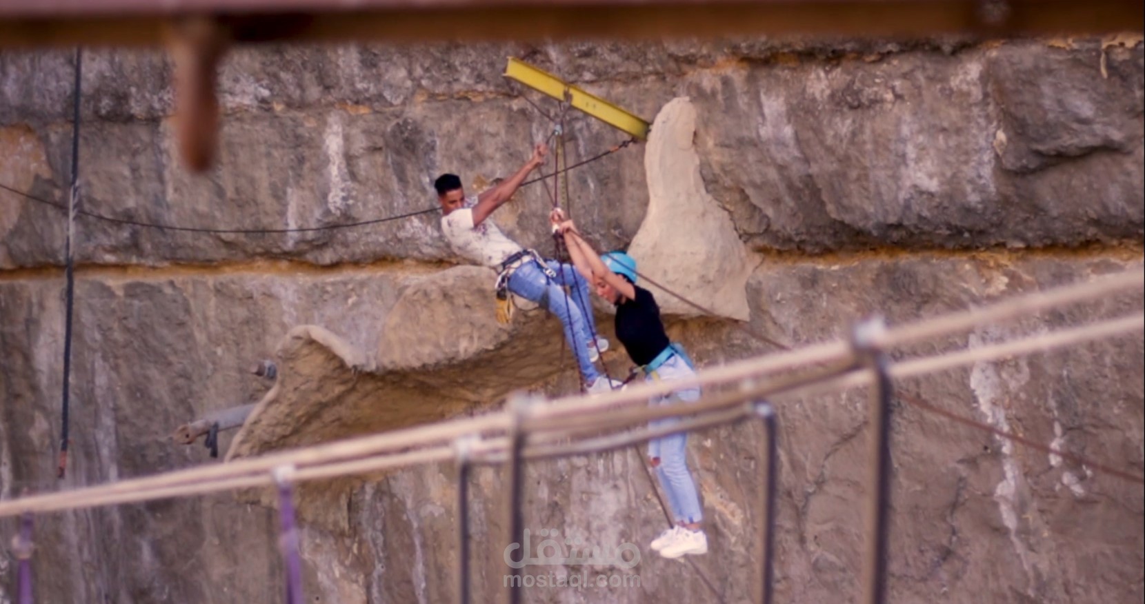 اعلان لأكبر العاب حبال في مصر (Mario High Ropes Egypt)