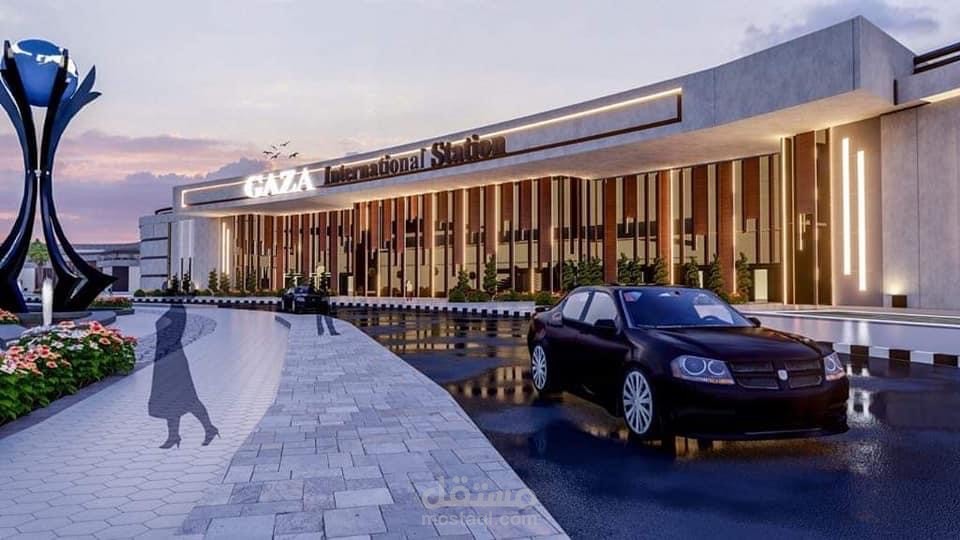 تصميم محطة قطارات