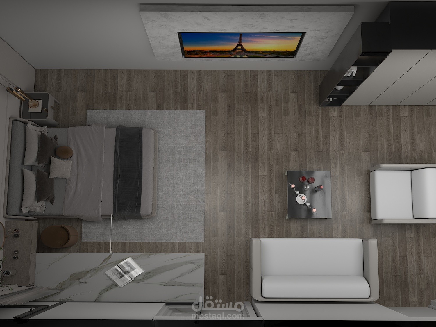 تصميم داخلي ل أستوديو