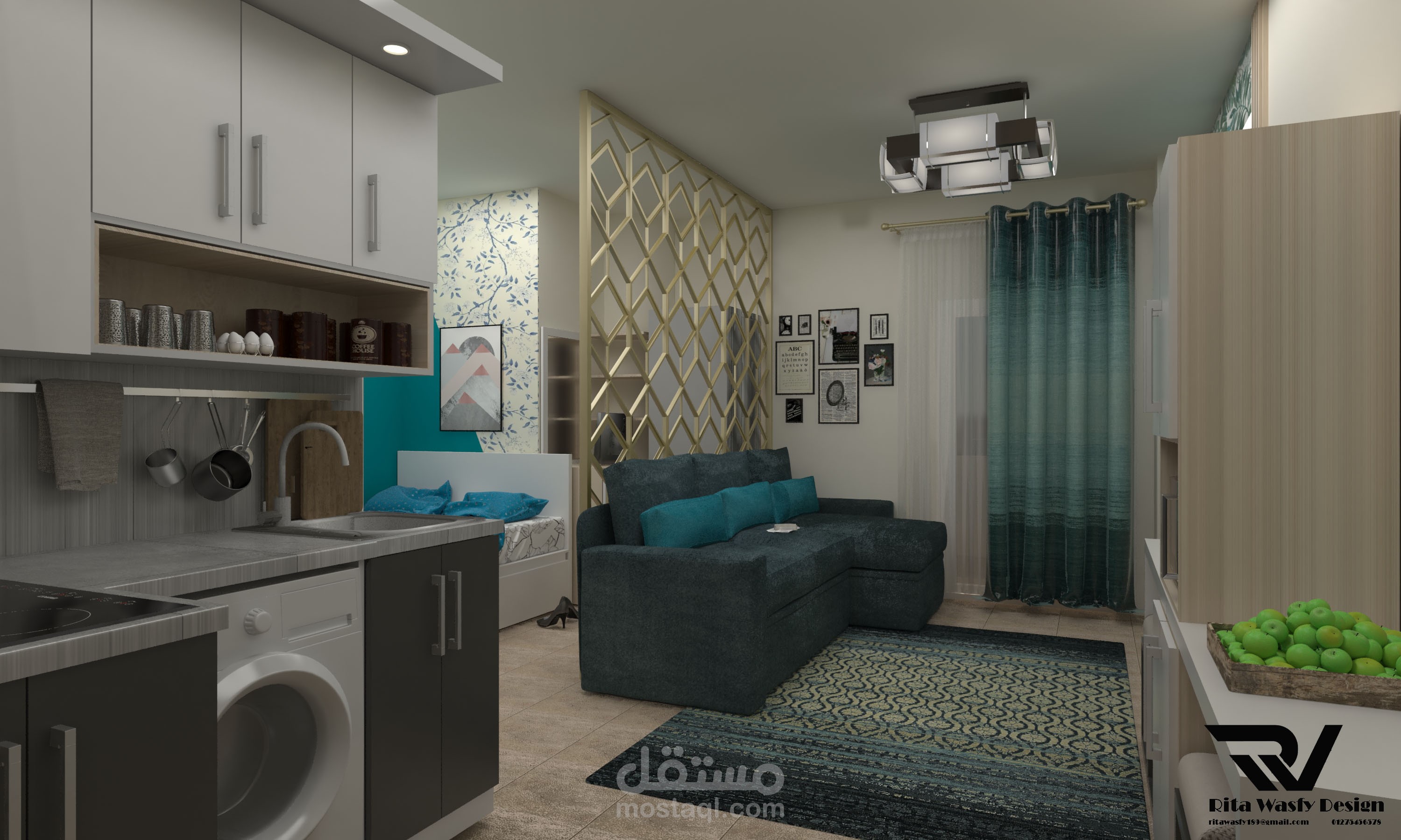 تصميم داخلى لشاليه