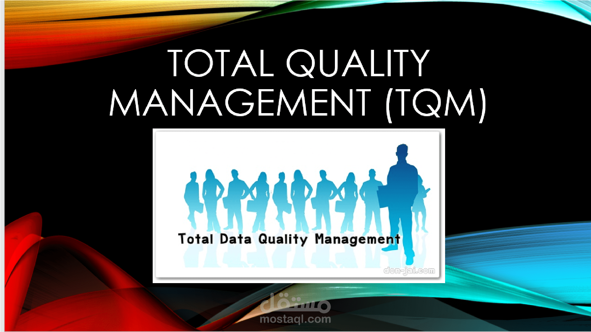 presentation about  total quality of management (TQM)