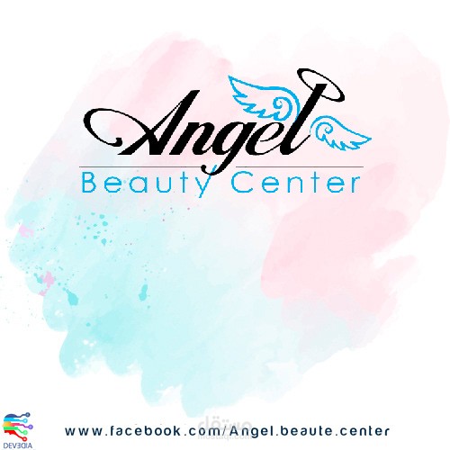 تصميم لوجو وكوفر فيس بوك لبيوتي سنتر Angel