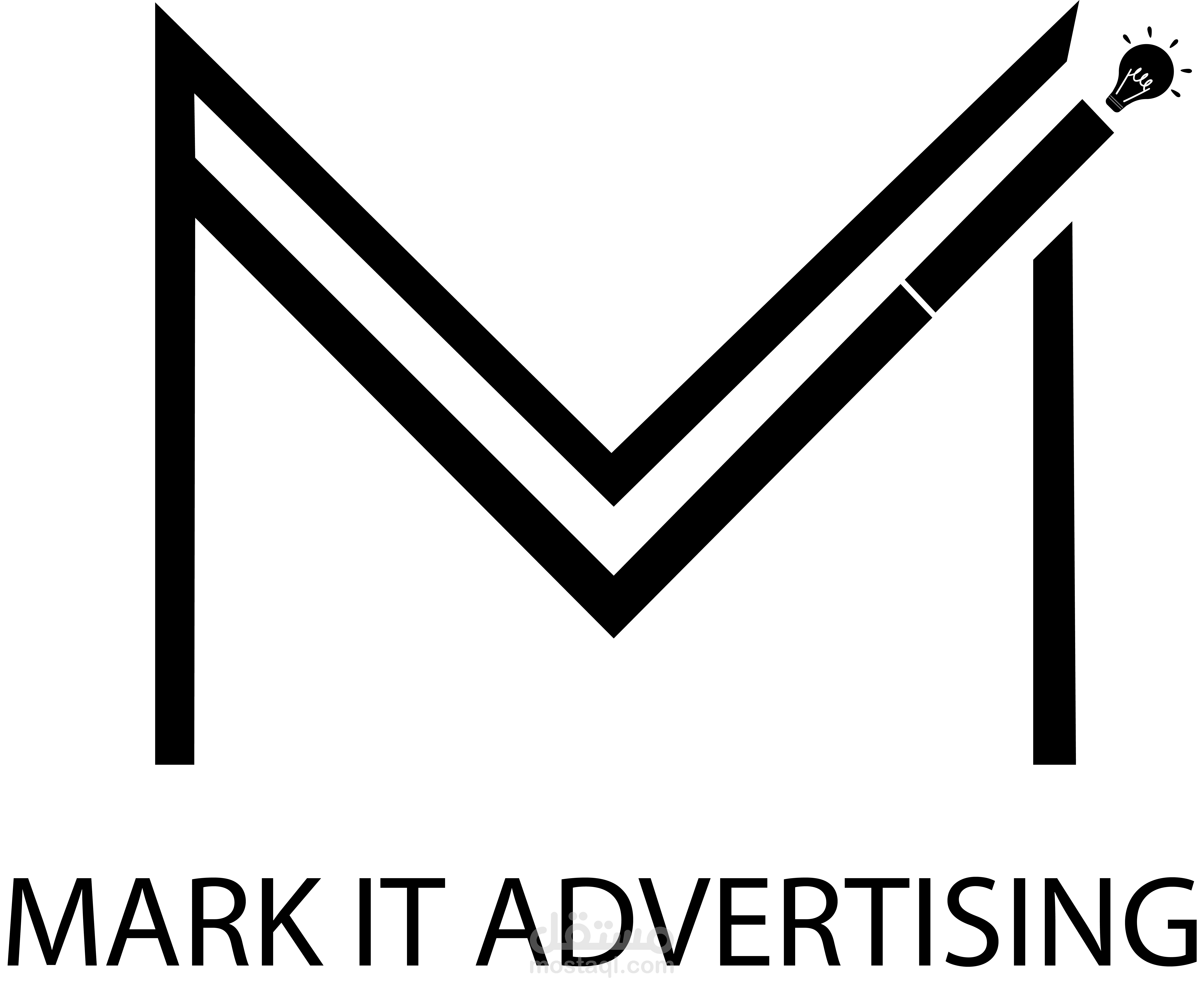 تصميم لوجو لشركة Mark It للتسويق الالكتروني