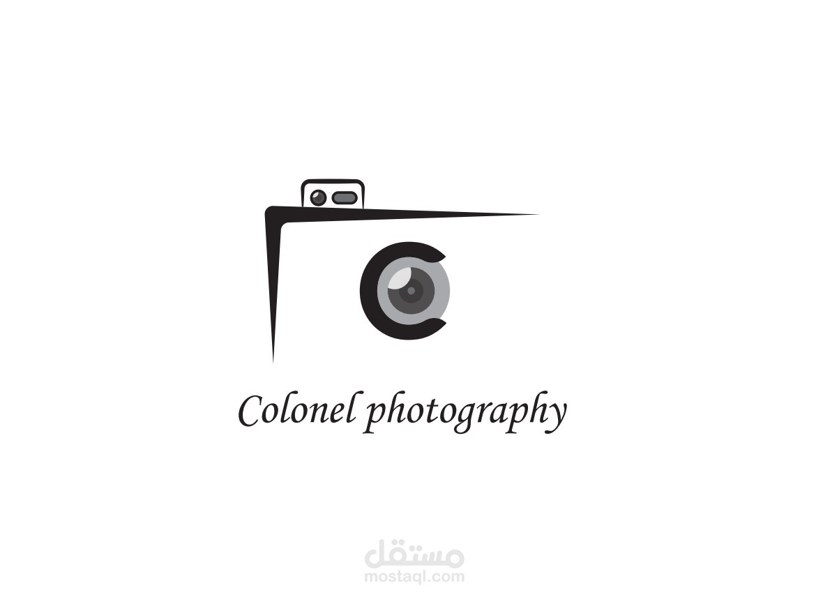 تصميم شعار لمصور فوتوغرافي