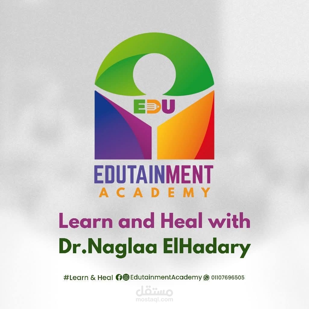 Edutainment Academy هى أكاديمية تعليمية متكاملة (HR - Mental Health - English- Human Development)