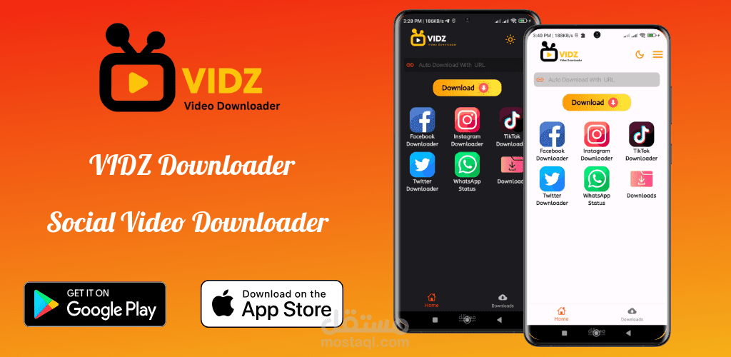 تطبيق تحميل فيديوهات السوشيال ميديا وحالات الواتس اب