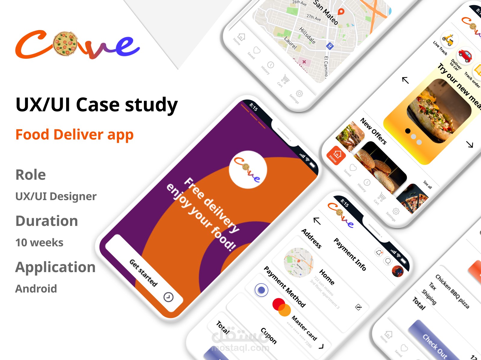 تطبيق توصيل طعام