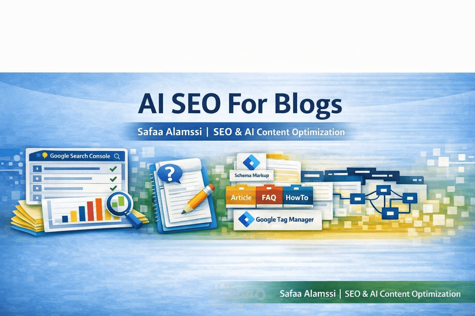 كتابة و تحديث المقالات في المدونات متوافقه مع محركات الذكاء الصناعي و AI SEO