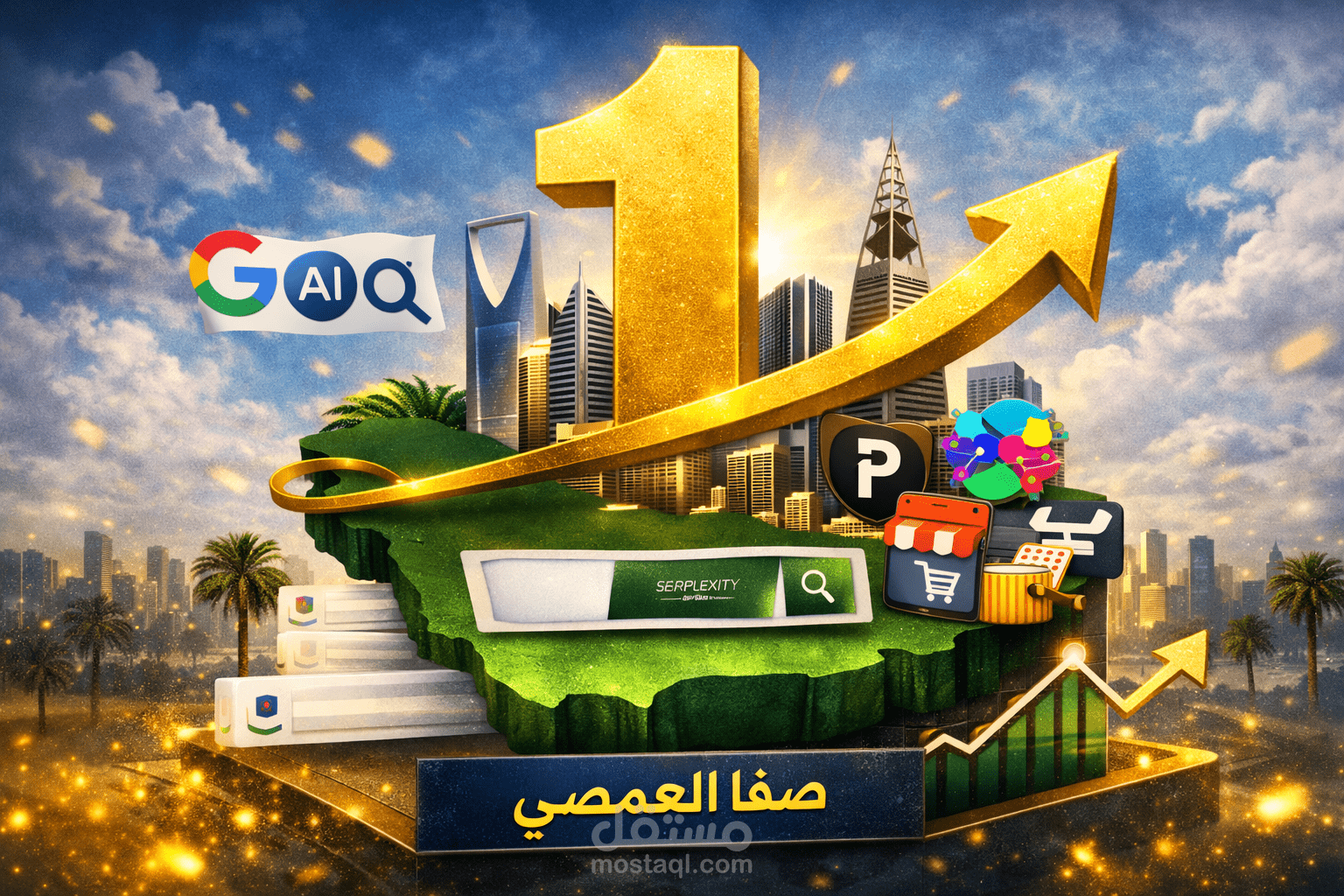 تصدر الموقع كمصدر أول في محركات الذكاء الاصطناعي (Gemini + Google SGE + Perplexity).