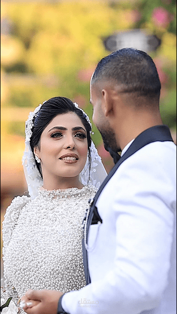 romantic wedding day