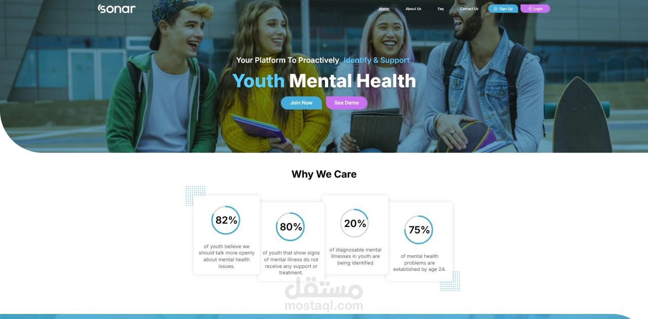 Sonar — Mental Health Platform