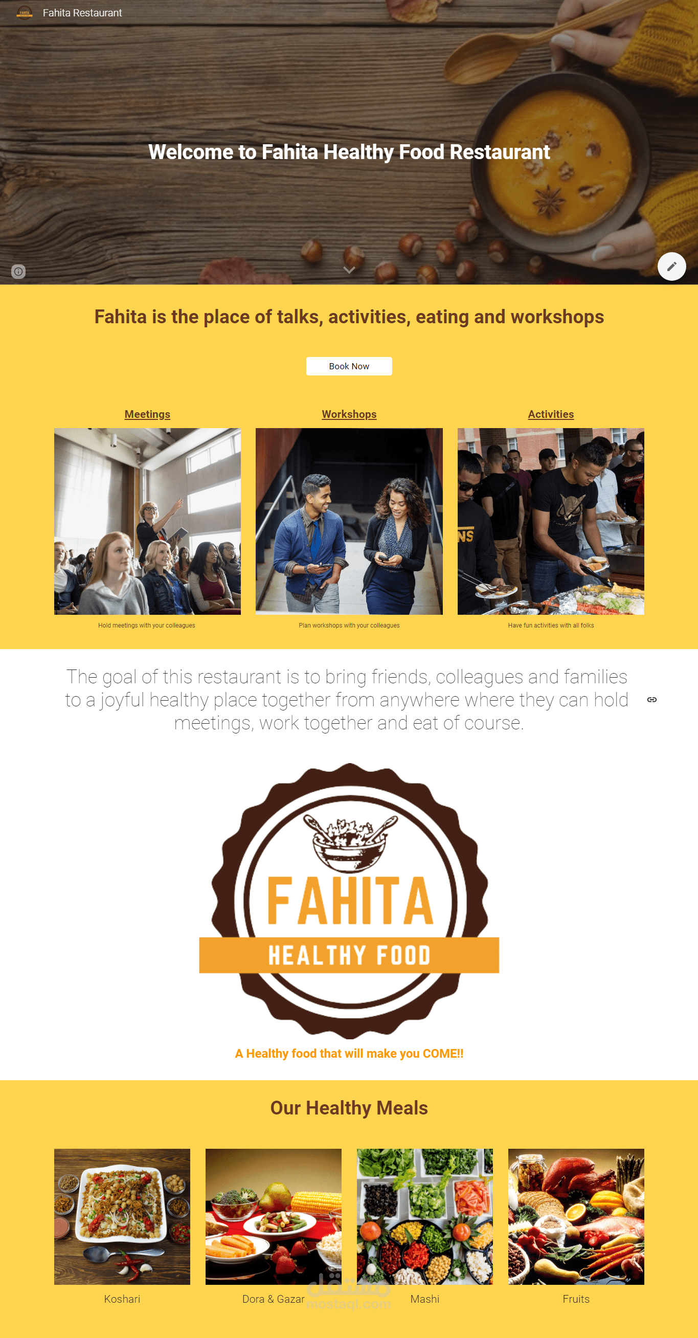 Fahita Healthy Food Restaurant